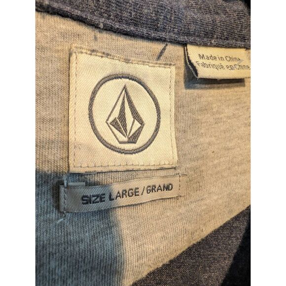 Volcom cotton polo shirt large - Picture 3 of 3